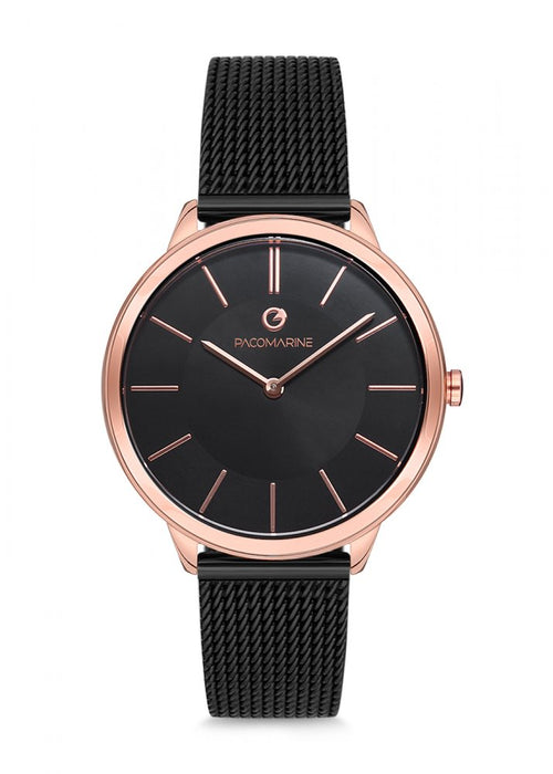 Pacomarine Damen Mesh Armband Uhr – Elegant & Wasserdicht