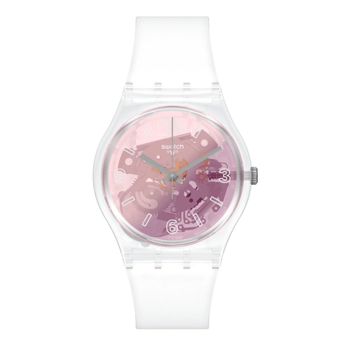 Swatch PINK DISCO FEVER GE290 Damen Uhr Kunststoff