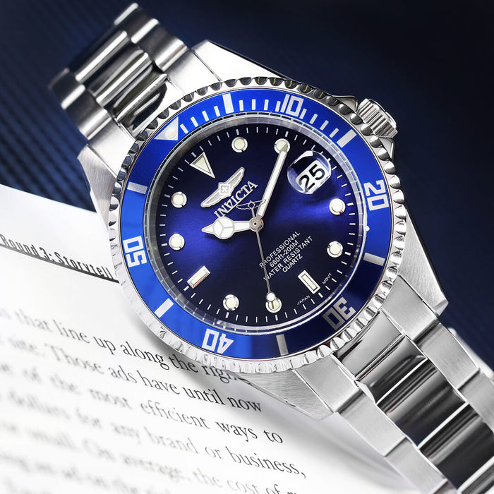 Invicta Pro Diver Unisex Taucheruhr Edelstahl