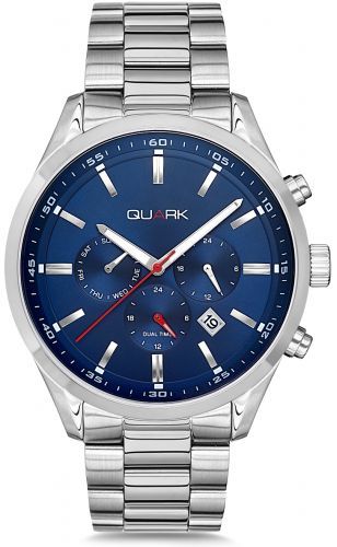 Quark Uhr QC-400D-2A – Herrenuhr mit Edelstahlband