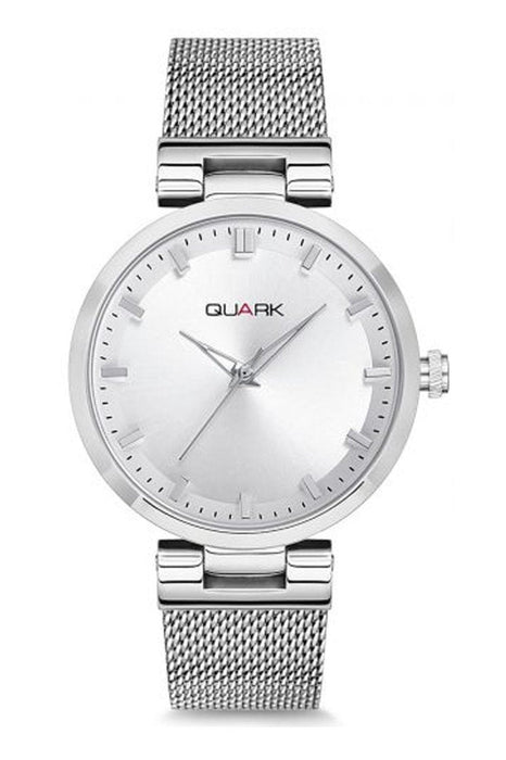 Quark QC-600D-7A Herrenuhr mit Edelstahlgehäuse