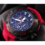 Quantum HNG470.658 Herrenuhr mit Silikonarmband – 53 mm