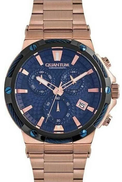 Quantum Herrenuhr Chronograph Edelstahl