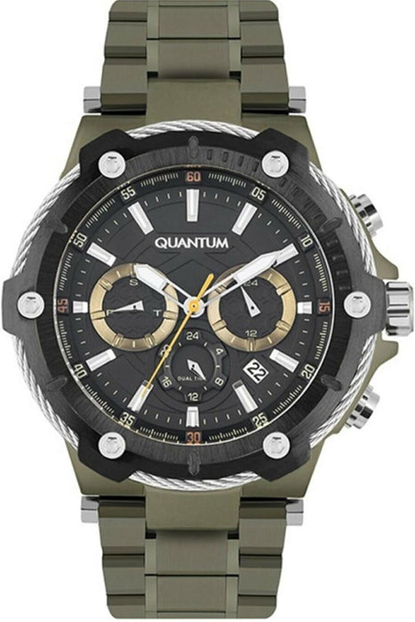 Quantum HNG790.050 Herrenuhr mit Silikonarmband