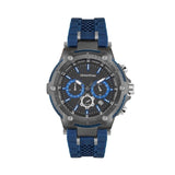 Quantum HNG791.059 Herren Uhr mit Chronograph, Kunststoff/Silikon Armband