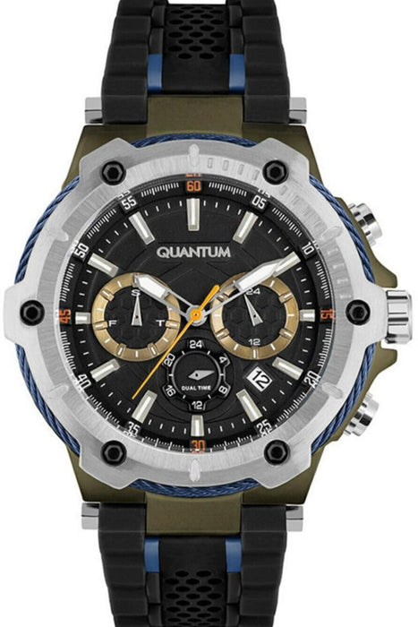 Quantum Herrenuhr Silikonarmband