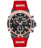 Slikon-Armbanduhr Quantum HNG794.858 – Herren Chronograph mit Garantie