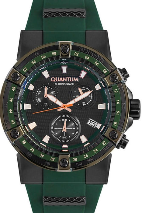 Quantum HNG795.655 Herrenuhr mit Silikonarmband