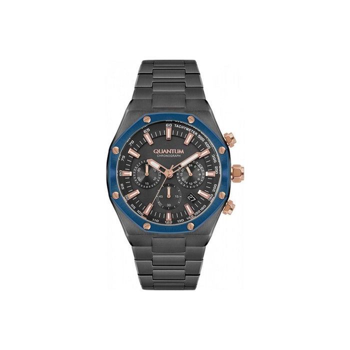 Quantum HNG810.950 Herrenuhr Edelstahl Chronograph