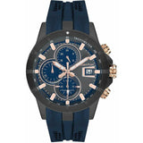 Quantum HNG893.069 Herrenuhr mit Silikonarmband – 45 mm