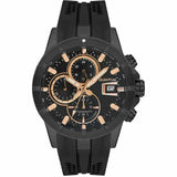 Quantum Herrenuhr mit Chronograph und Silikonarmband