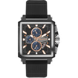 Quantum HNG969.650 Herrenuhr – 44 mm Kunststoff/Silikon Armband