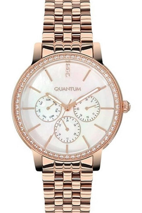 Quantum Damen Uhr Edelstahl Quarzwerk
