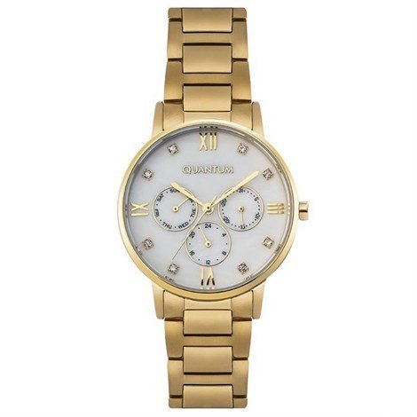 Quantum Damen Uhr Edelstahl Quarzwerk