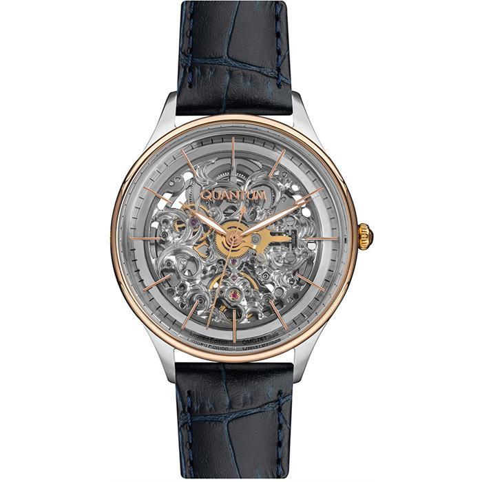 Quantum QMG761.539 Herrenuhr mit Lederarmband