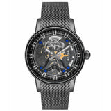Quantum Otomatik QMG845.050 Herren Uhr – Flechtwerk/Edelstahl Design
