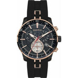 Quantum Herrenuhr mit Chronograph und Silikonarmband