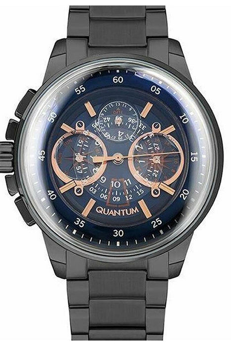 Quantum Uhr – Herrenuhr Edelstahl Quarzwerk