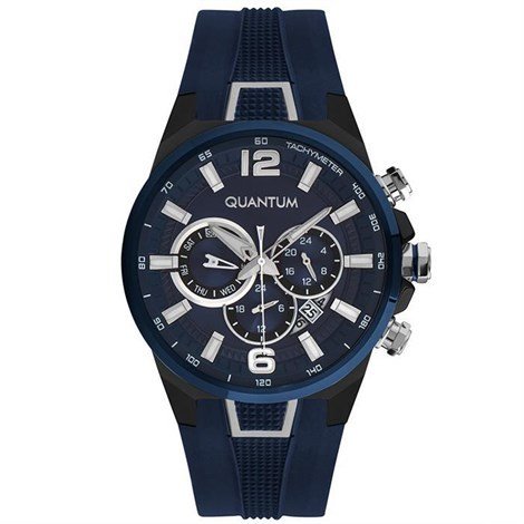 Quantum PWG924.099 Herrenuhr mit Silikonarmband