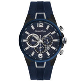 Quantum PWG924.099 Herren Uhr mit Silikonarmband – 45mm