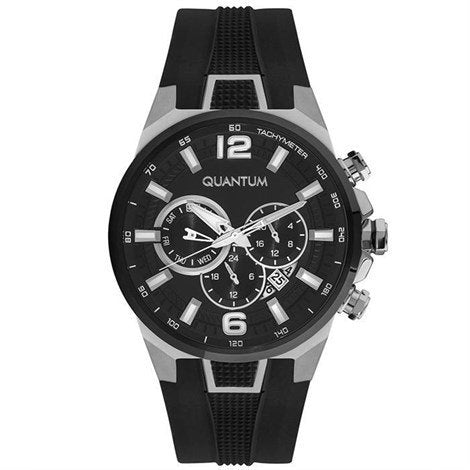 Slikon Quantum PWG924.351 Herrenuhr mit Silikonarmband