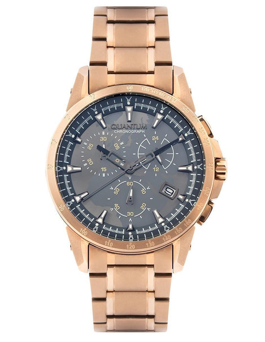 Quantum TTG859.460 Herrenuhr Titan Chronograph
