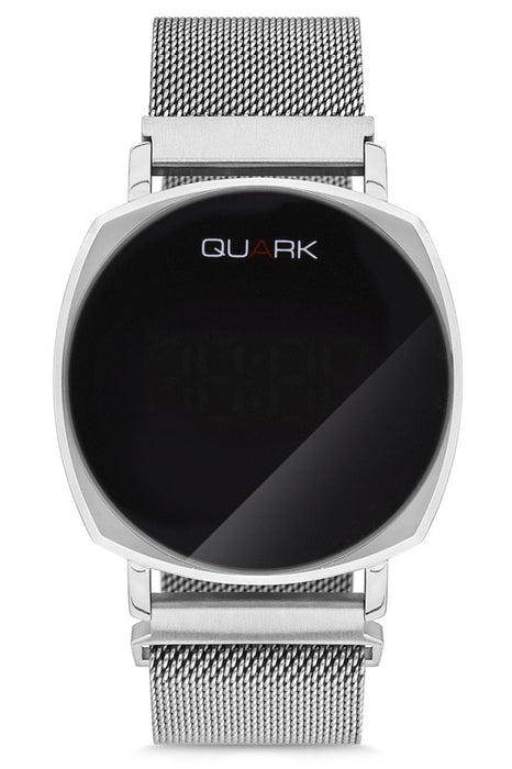Quark Unisex Uhr QLD-100D-1A Touchscreen Edelstahl