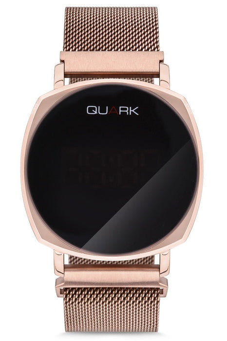 Quark Unisex Uhr QLD-100RG-1A Edelstahl