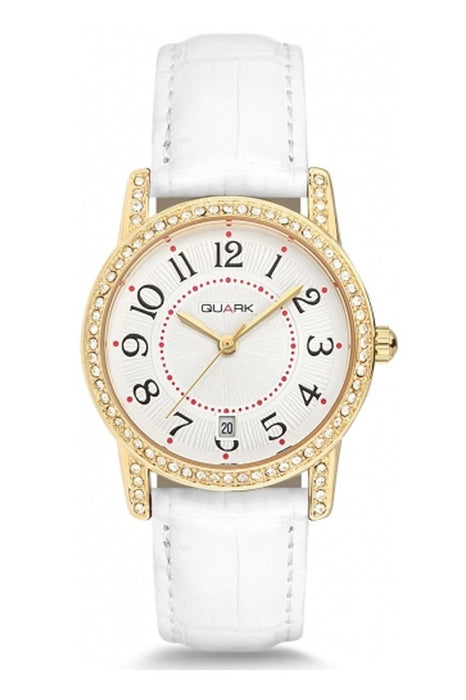 Quark Uhr QC-103GL-7B7 Edelstahl Uhr