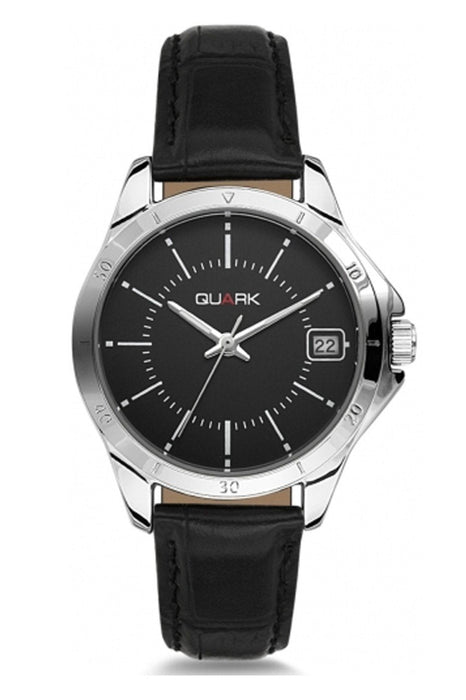 Quark Unisex Uhr QL-V004L-1A Edelstahlgehäuse