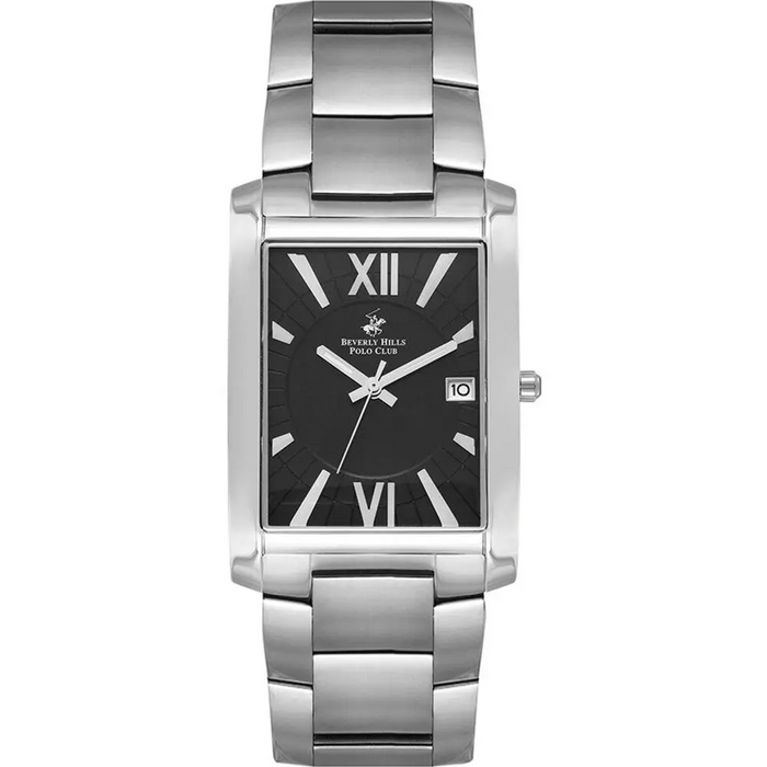 Beverly Hills Polo Club Herren Uhr BP3038X mit Lederarmband