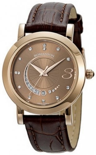 Romanson Damen Uhr RL2646LL1RAB6R Edelstahl