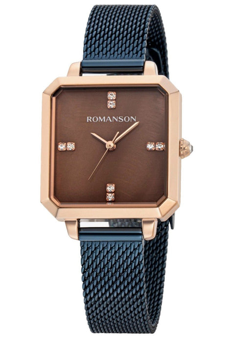 Romanson Damen Uhr RM0B14LLURMB6R mit Koronar-Armband