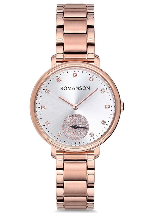 Romanson Damen Uhr Edelstahl Quarz