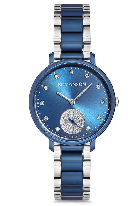 Romanson Damen Uhr Edelstahl Quarz