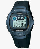 Casio W-210-1BVDF Digitale Uhr mit Chrono, Wecker & Beleuchtung