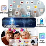 KiddoSmart Kinderuhr – Smartuhr mit SOS, Spielen & Kamera für Kinder 4-10 Jahre (Rosa)