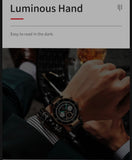 Reward Chronograph Uhr mit Datumsanzeige Roségold Unisex 43mm