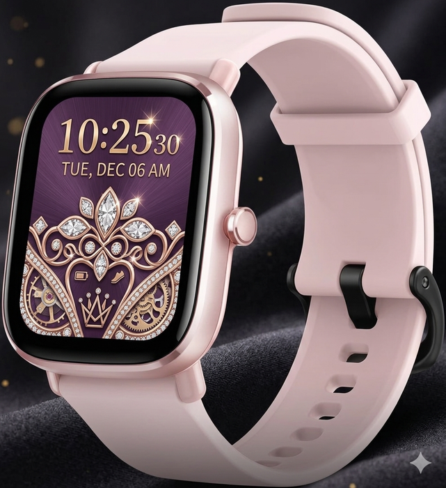 Amazfit GTS 2 Mini Smartwatch AMOLED GPS Fitnessuhr Damen 14 Tage Akku Rosa OVP