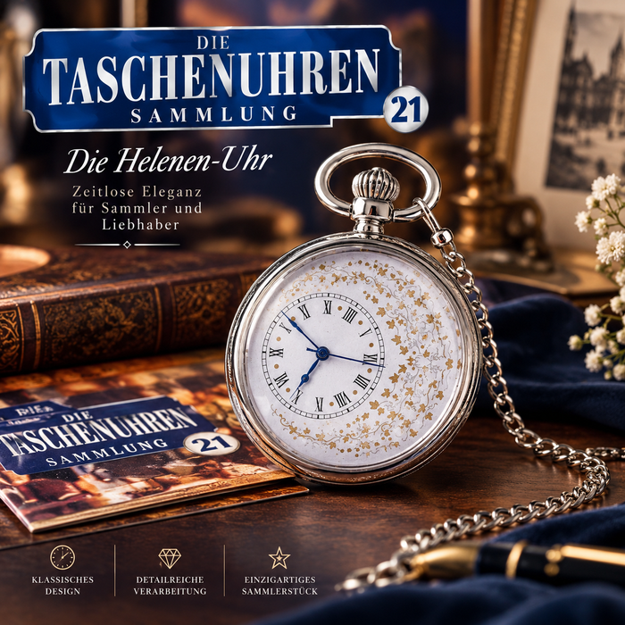 Taschenuhr „Die Helenen-Uhr“ Neu in OVP, mit Kette, schneller Versand
