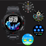Smartwatch Herren mit Telefonfunktion 1,3" HD Voll Touchscreen Uhren Fitnessuhr Aktivitätstracker Armbanduhr mit Herzfrequenz Schlafmonitor Schrittzähler Fitness Tracker Smart Watch für Android iOS
