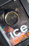 ICE-Watch Glitter Black - Damenuhr Schwarz Gold - NEU & OVP - 1 Jahr Garantie