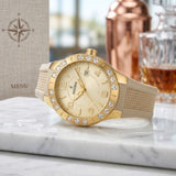Festina F16582/2 Damen Armbanduhr Gold/Beige Neu & OVP ÖZENSAAT