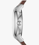 Emporio Armani AR11175 Herrenuhr: Elegantes Lederarmband & Quarzwerk