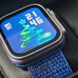 Smartwatch T800 Ultra 49mm Dunkelblau NEU & OVP, Fitness, Herzfrequenz, SpO2, Anruf, Fitness, ÖZENSAAT