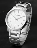 Pierre Cardin Herrenuhr PC106511F07 Slim Design – Silber/Weiß – Neu & OVP