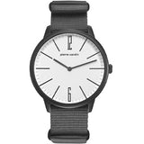 Pierre Cardin Armbanduhr La Gloire PC106991F15 Textilarmband Grau