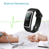 Fitness Tracker mit Pulsmesser & Schrittzähler - Smartwatch - NEU & OVP