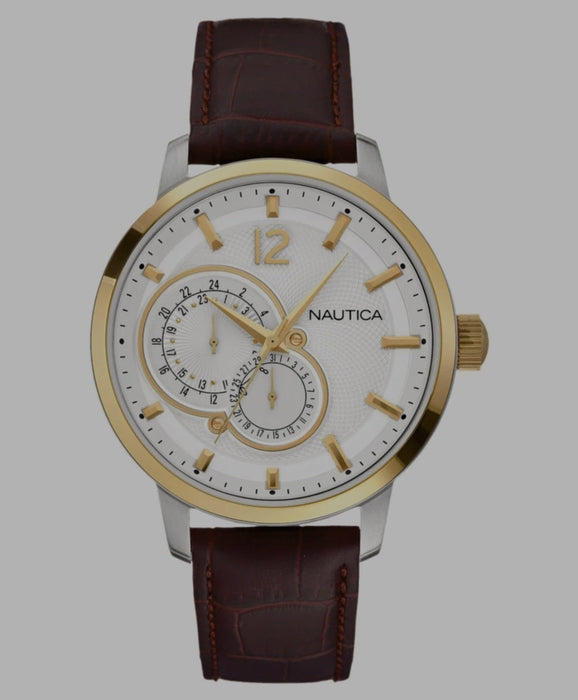 NAUTICA A16648G Herrenuhr Edelstahl Quarz