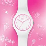 Ice-Watch - ICE Ola Kids - White Pink - Silikon - Neu & OVP  ÖZENSAAT